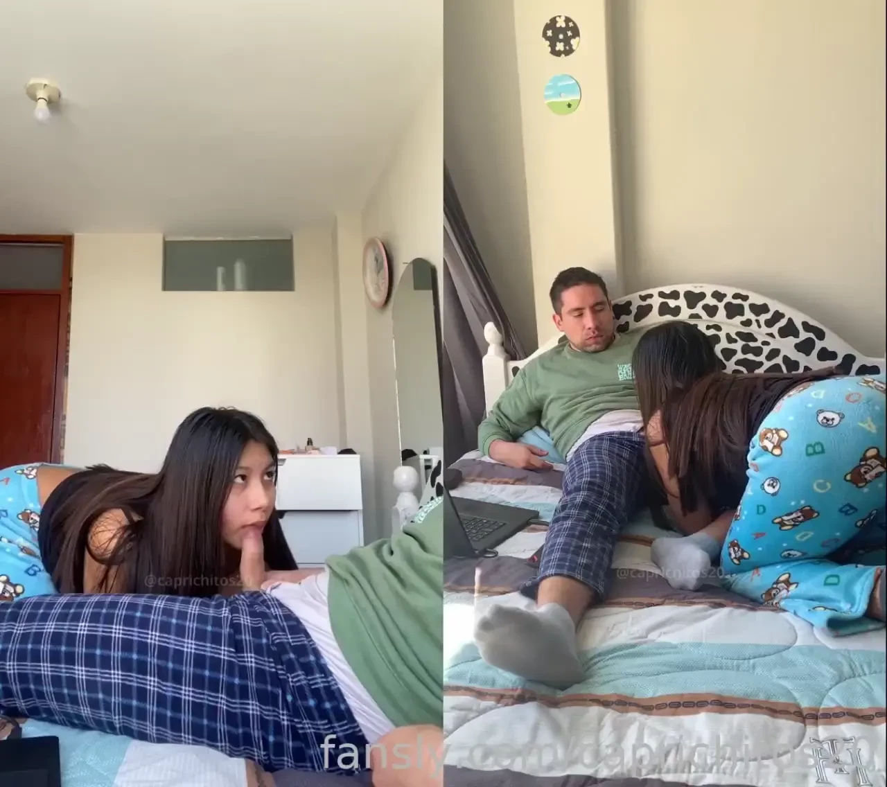 Me gusta como me entra papi splitview blowjob latina bigass facefuck part 1 