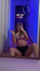 A hi has never hurt anyone milf pregnant mommy preggo mom mombod