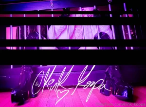 Caged and on display just for you suckers a trapped photoset behind