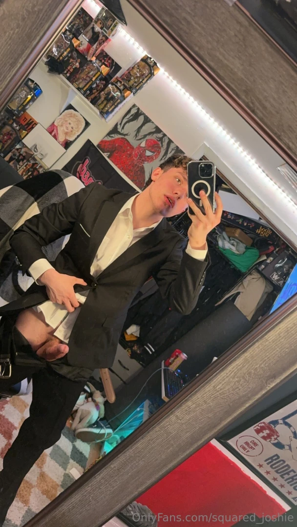 Hope you guys like men in suits cum video getting posted next 