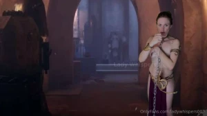 A bit of topless leia time it s it nice that the top can be untied