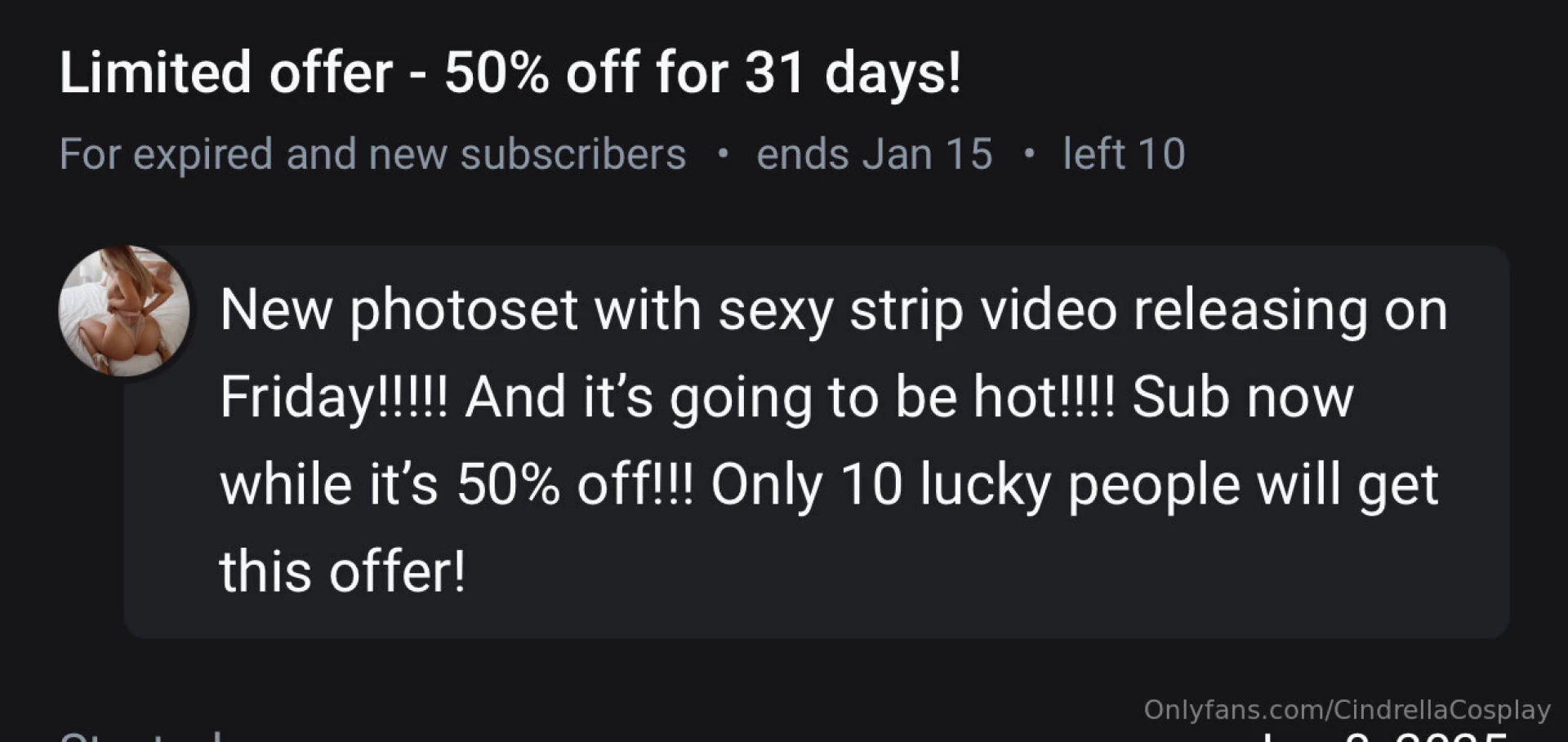 New photoset with sexy strip video releasing on friday and it s going 