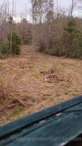 Shooting house 2 i have 3 on the farm right now and those two trees i