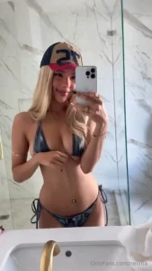 Thirsty thursday thought i d go blonde and topless for the occasion