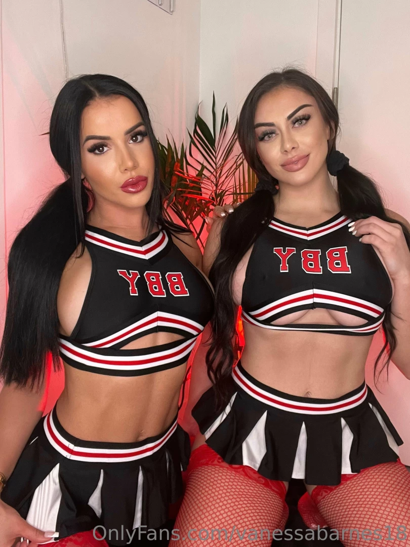 Two cheerleaders for you baby 