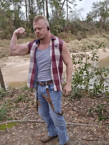 Suspenders flannel cutoffs jeans and boots probably my favorite gear part 1