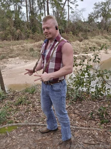 Suspenders flannel cutoffs jeans and boots probably my favorite gear part 3