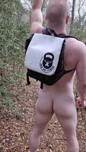 The weather is finally comfortable enough for my usual naked hikes