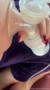 Started my morning pump how much do you think i pumped i ll tell you