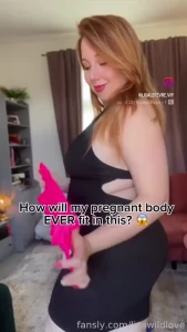 Will my pregnant body fit these pink fishnets subscribe to see the