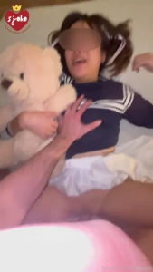 After school today daddy said i have to serve him like a good girl