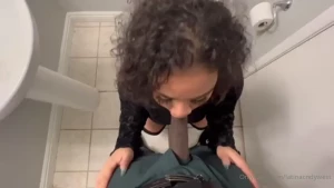 I was too horny couldn t wait to get home so i told caliboybull take