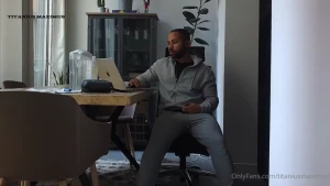 Caught by my security cam releasing some stress