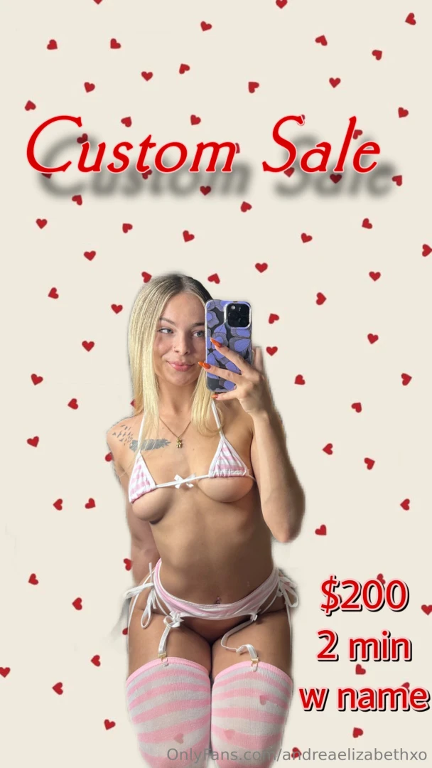 Valentine s day custom sale 2 min custom with name only 200 dm me with 