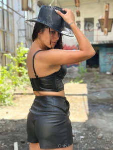 Tried on a look today that feels straight out of a western movie all