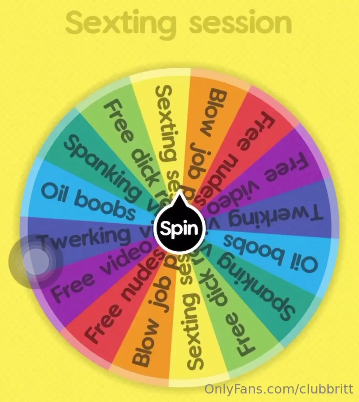 Doing wheel spins all day for half the price tip 4 dollars and i ll 