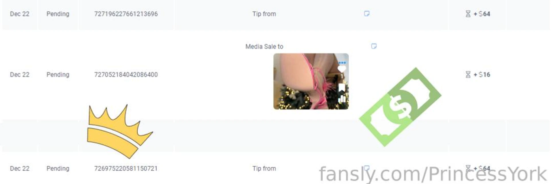 I will share with you a wonderful screenshot of how one of you 