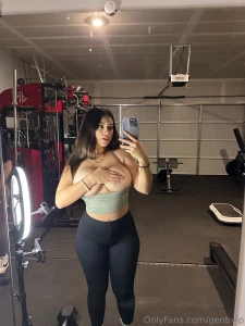 Getting a quick little workout in