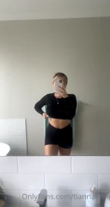 For my men who like seeing me in gym-wear