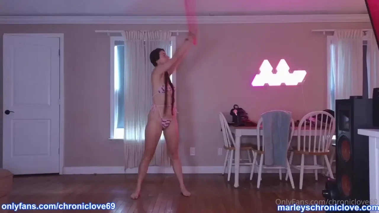 Spring break vibez in my strappy lil bikini hula hooping for you lt 3 