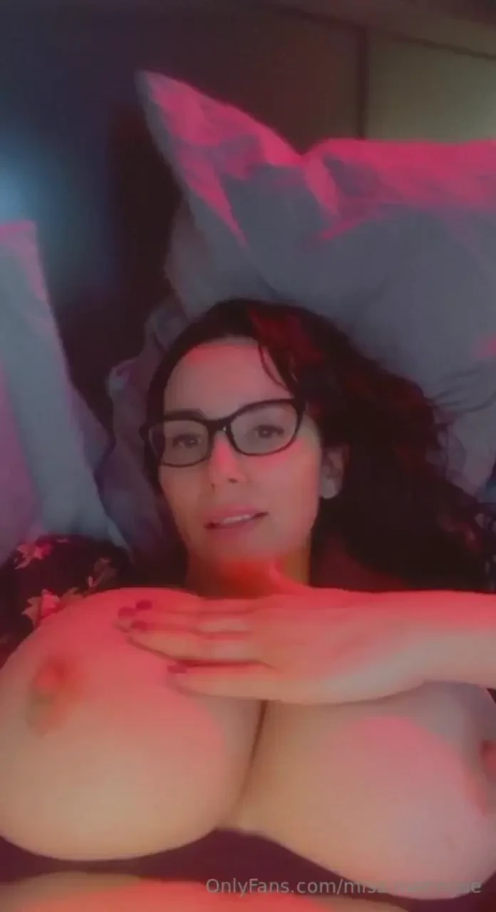 Just a little light boob playing hope you enjoy your monday 