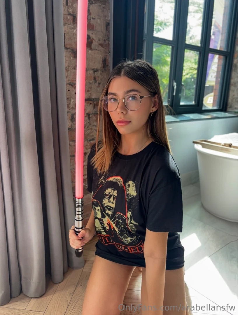 Here s my lightsaber can i see yours 