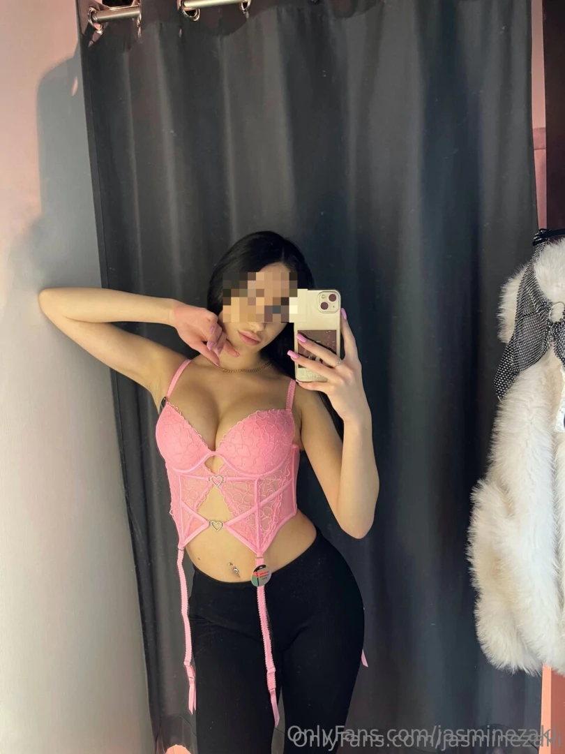 Buying lingerie is always so exciting for me does this pink corset 