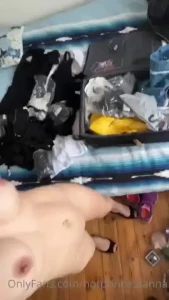 I m living out of a suitcase with all my stuff i ve been asked to part 1