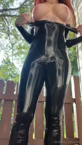 Got all wet and had to get my latex off