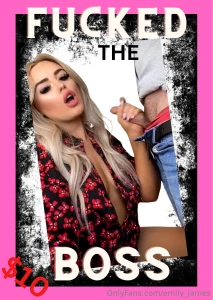 Fucking the boss brand new locked wall post just 10 to unlock and