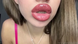 Tonguey actions moanings