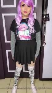 Ahegao and panty flashing part 1