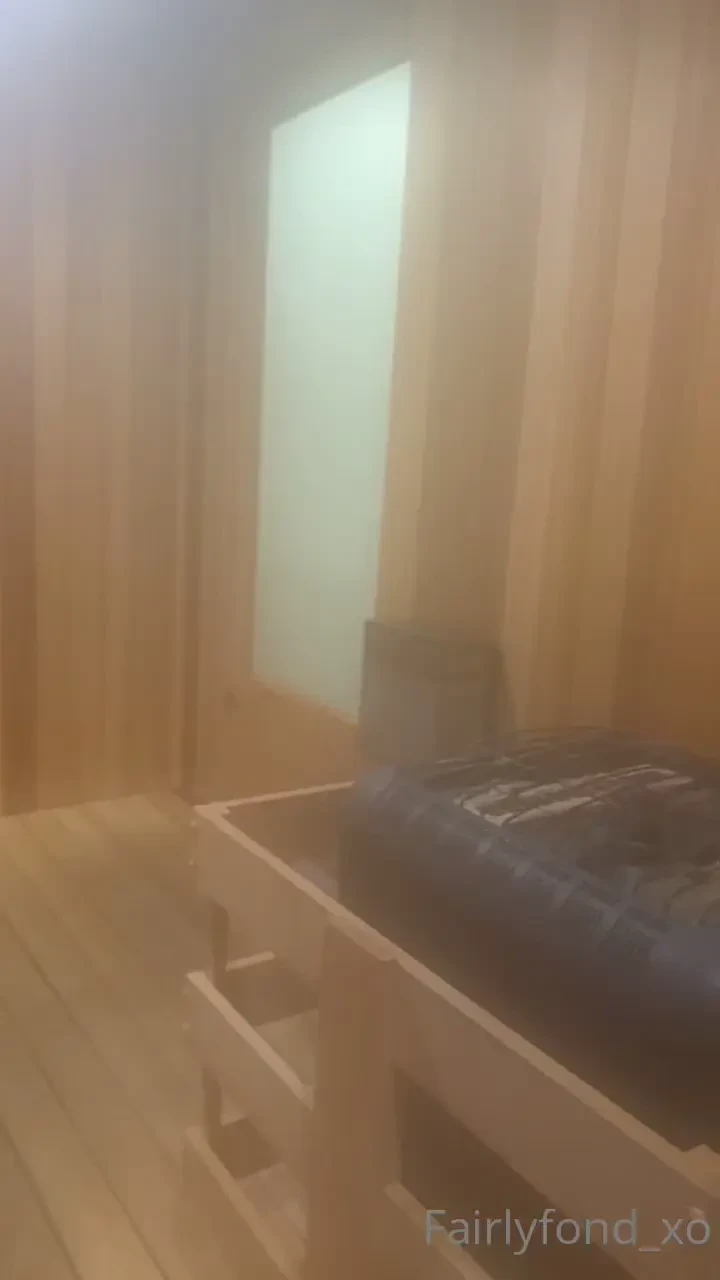 Loving the sauna in my new place tip this post 10 bucks and i ll go 
