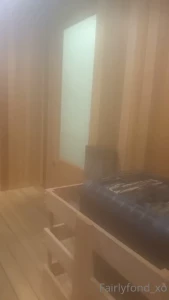 Loving the sauna in my new place tip this post 10 bucks and i ll go