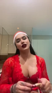 Santa said i ve been a very naughty girl this year but i still have a part 1