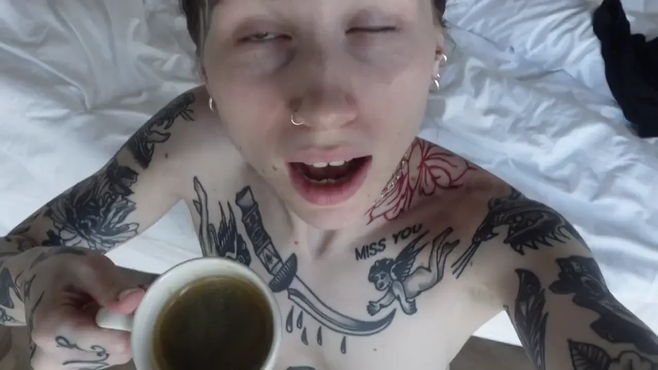 Kaffee und anale orgasmen sind der beste start f r den tag 