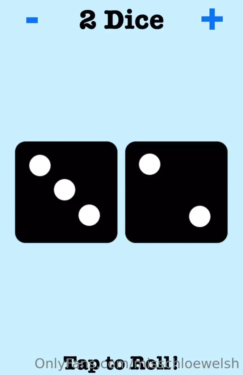 I have a brand new dice roll game- this week i just downloaded the 