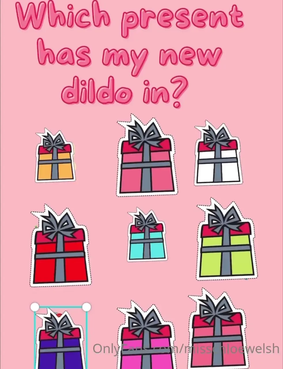 Prize draw reveal where was my dildo it was underneath this one the 