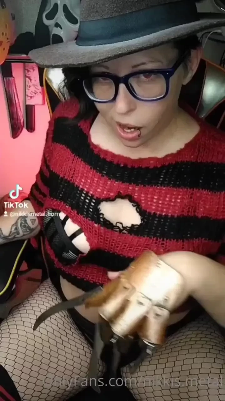 Freddy krueger naughty cosplay 