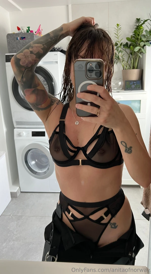 Nydusja og klar for en ny arbeidsdag 