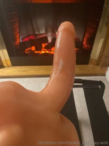 Do you want me to cream on you cock like i did my dildo