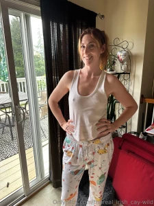 Shall i go on out on the deck and have a drink like this