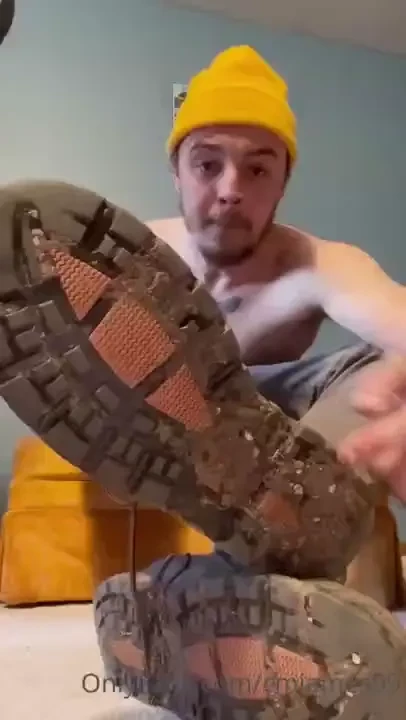 Get your ass over here my boots need worshiped 