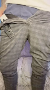 jamesuncut1 - I needed to cum bad this morning 