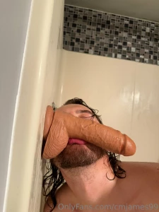 Wish it was your cock balls deep down my throat part 1