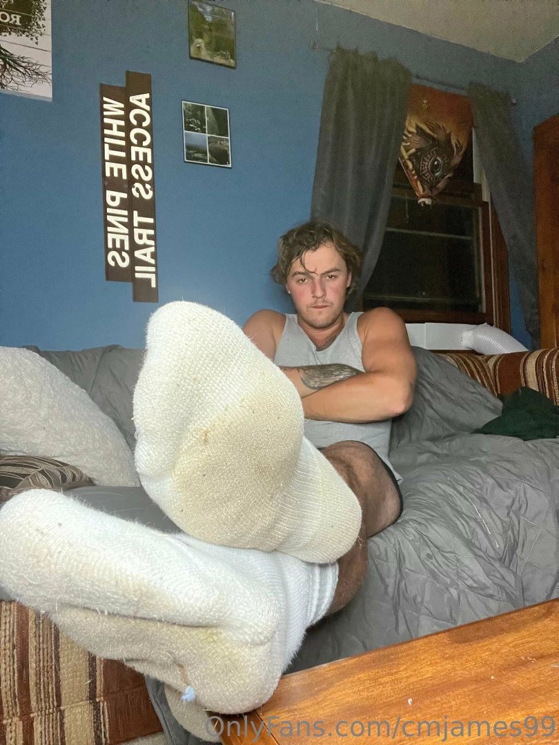 My sweaty white socks get you rock hard huh part 1 