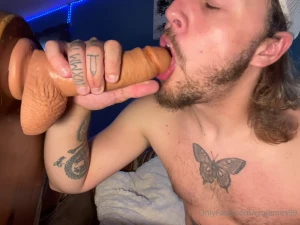 jamesuncut1 - Dildo suck and fuck i know you wish this was you 