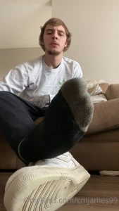 jamesuncut1 - On your fucking knees for these perfect feet 