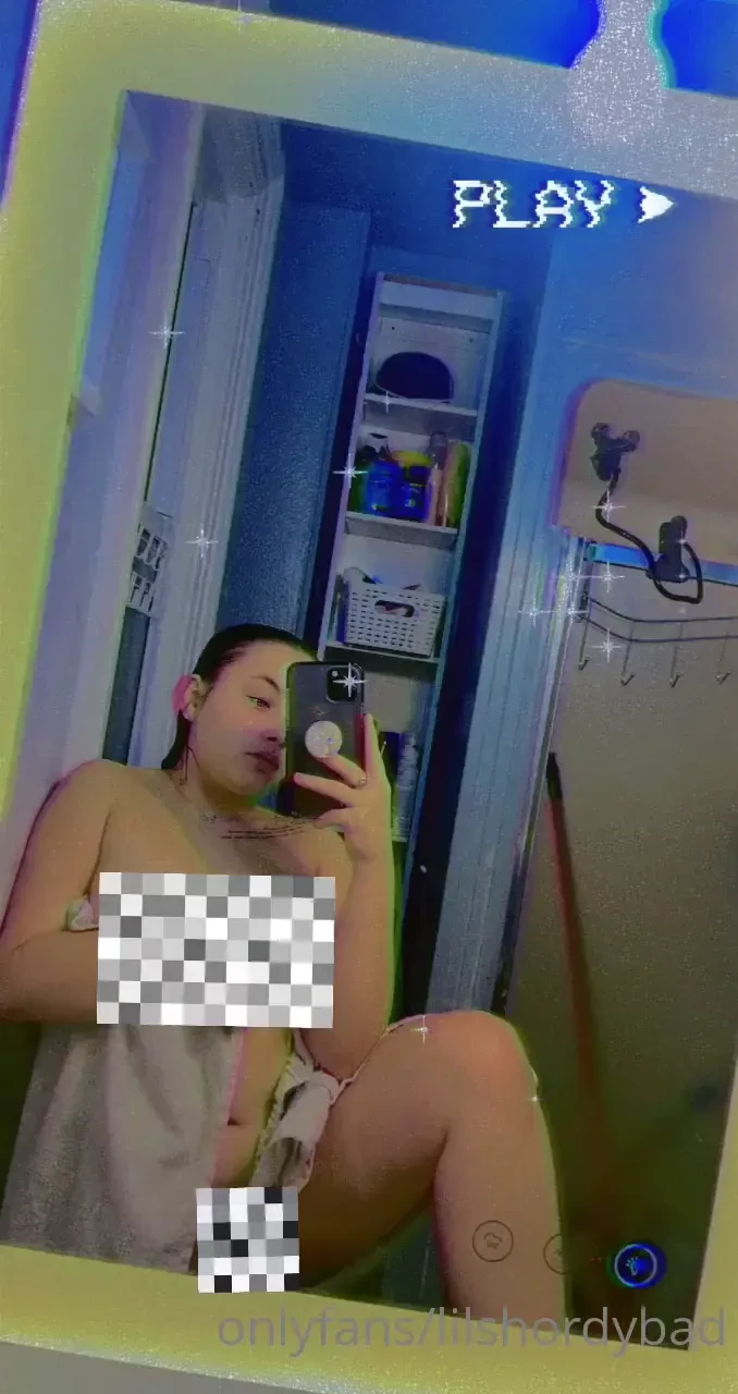 I just showered so i m so i m pretty wet if you wanna see my wet body part 2 