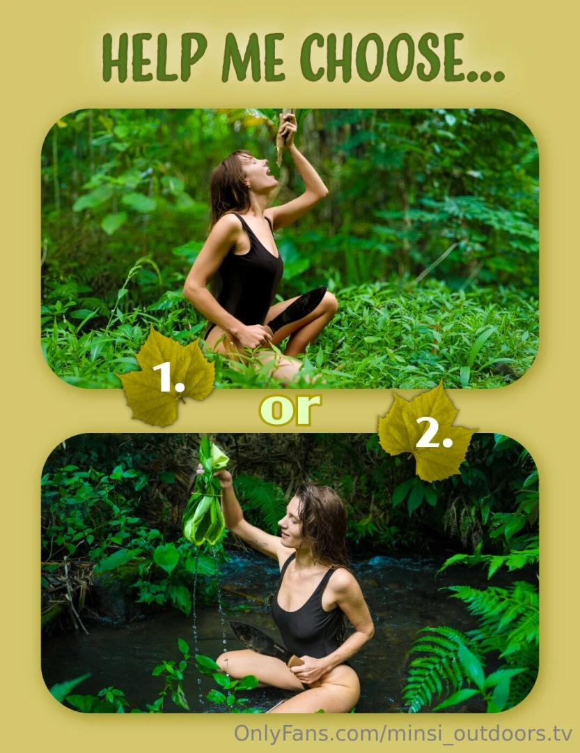 Which thumbnail do you think is best for my next camping trip video xo 